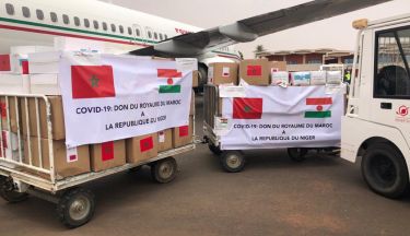 Covid-19 : Arrivée à Niamey de l'aide médicale marocaine destinée au Niger