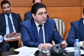 Réunion de la La commission des Affaires étrangères, de la défense nationale et des zones marocaines occupées à la Chambre des conseillers