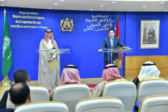 13ème session de la Commission Mixte Maroc-Arabie Saoudite: M. Nasser Bourita s'entretient avec son homologue saoudien 