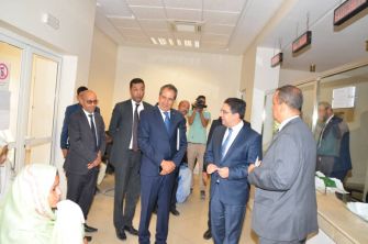M.Nasser Bourita visite les services consulaires de l’ambassade du Royaume à Nouakchott.