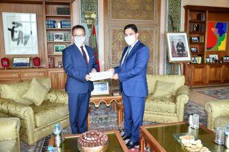 M. Nasser Bourita reçoit S.E.M. Krzysztof Karwowski, Nouvel Ambassadeur de la Pologne