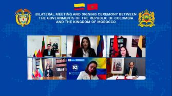 Communiqué conjoint : Le Maroc et la Colombie réaffirment la volonté de SM le Roi et du Président Duque de consolider le partenariat bilatéral
