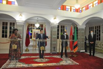 M. Bourita: " L'ouverture de consulats généraux au Sahara marocain, fruit de la sage politique africaine de Sa Majesté le Roi, que Dieu L'assiste". 