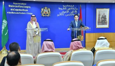 13ème session de la Commission Mixte Maroc-Arabie Saoudite: M. Nasser Bourita s'entretient avec son homologue saoudien 