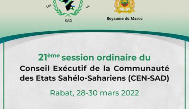 Inscription ouverte à la 21ème session ordinaire du Conseil Exécutif de la CEN-SAD 
