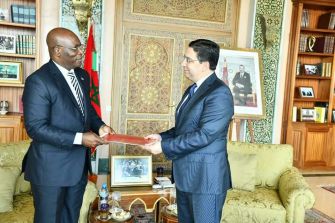 M.Bourita reçoit son homologue équato-guinéen, porteur d'un message à SM le Roi