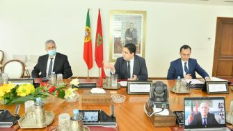 MFA Nasser Bourita Holds Talks with His Portuguese Counterpart