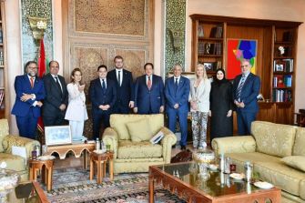 M. Nasser Bourita reçoit une délégation de l’Assemblée parlementaire de la Méditerranée