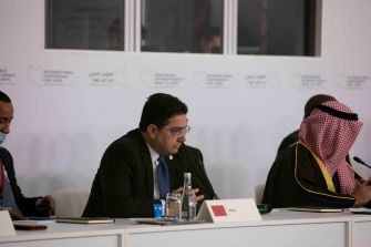 M. Nasser Bourita présente à la Conférence de Paris sur la Libye l’Approche Royale pour la résolution de la crise libyenne