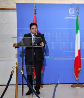 M. Bourita réitère la volonté du Maroc de hisser au rang de partenariat stratégique ses relations avec l'Italie