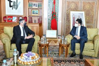 M. Nasser Bourita s'entretient avec le Secrétaire Général de l'OMT