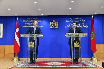 MFA Nasser Bourita holds talks with his Danish counterpart