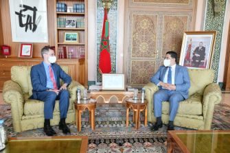MFA Nasser Bourita receives Acting Assistant Secretary of State for Near Eastern Affairs
