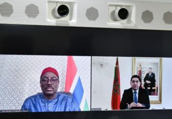 MFA Nasser Bourita Holds Talks with his Gambian Counterpart