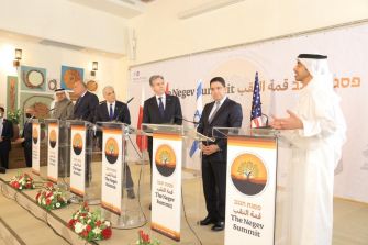 Sommet du Néguev: M. Nasser Bourita appelle à une dynamique de paix tangible ouvrant des perspectives prometteuses pour les peuples du Moyen-Orient