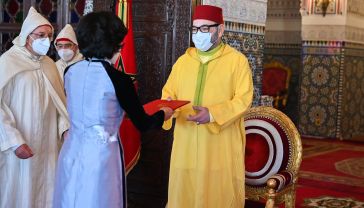 His Majesty the King Receives Several Foreign Ambassadors