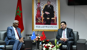 M. Nasser Bourita s'entretient avec le ministre adjoint des Affaires Etrangères de la Somalie