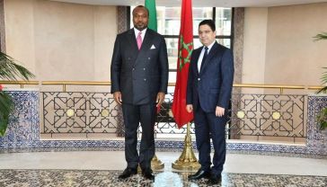 M. Nasser Bourita s'entretient avec le ministre congolais de la Coopération Internationale