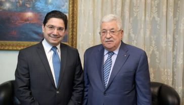 L'audience accordée par le président Mahmoud Abbas a été l'occasion de réaffirmer la position du Maroc soutenant la question palestinienne 