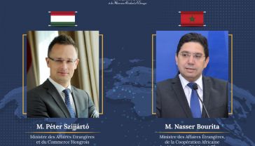 MFA Bourita held talks with his Hungarian counterpart