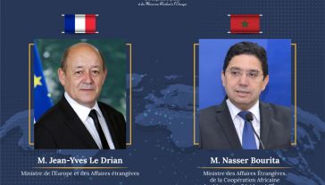 M. Nasser Bourita s’entretient avec son homologue français
