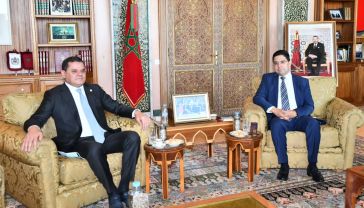 M. Nasser Bourita reçoit le Chef du gouvernement libyen d'Union nationale