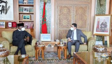 MFA Bourita holds talks with the AU Commissioner for Political Affairs, Peace and Security