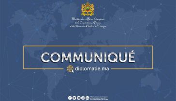 Vote à l'AG de l'ONU: Communiqué du Ministère des Affaires Etrangères, de la Coopération Africaine et des Marocains Résidant à l'Etranger